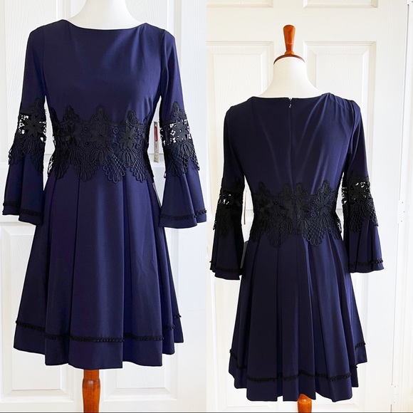 Eliza J navy dress - Picture 1 of 6
